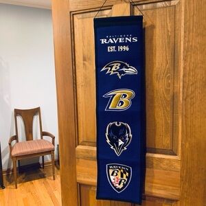 WINNING STREAK NFL BALTIMORE RAVENS FLAG